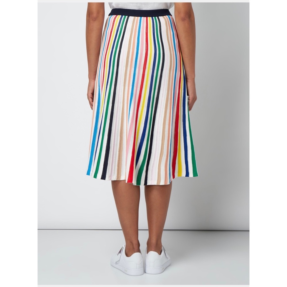 J. Crew Multicolor Vertical Stripe Midi Skirt - Picture 7 of 15
